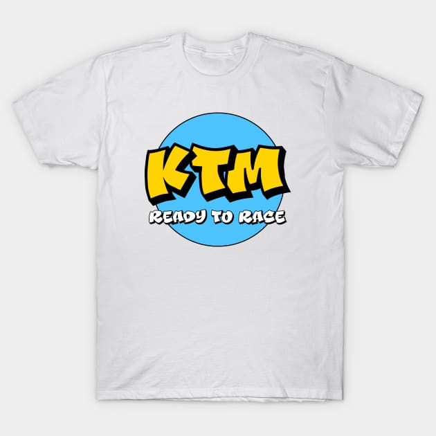 KTM Ready To Race T-Shirt by Shiyi Studio